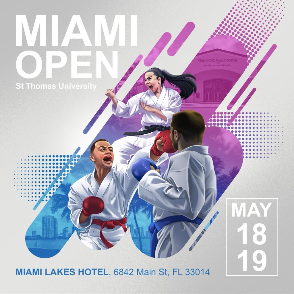 Miami Open Karate May 18 to 19, 2024 Miami Open Karate May 18 to 19, 2024